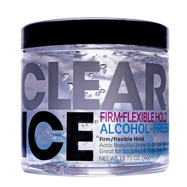 Clear Ice Alcohol-Free Styling Gel – Firm & Flexible Hold, 15.73 oz - ANNS BEAUTY SUPPLY